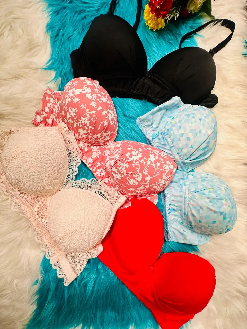 WhatsApp Image 2025-11-04 at 13.06.31_d19141ef 2 Print + 2 Solid color+ 1 Les Bra combo - Image 1