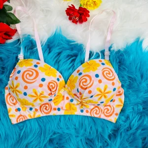 Printed push-up bra | P-8