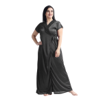 ছয় পার্টের নাইট ড্রেস ( কালো ) | ফ্রি সাইজ - Image 2